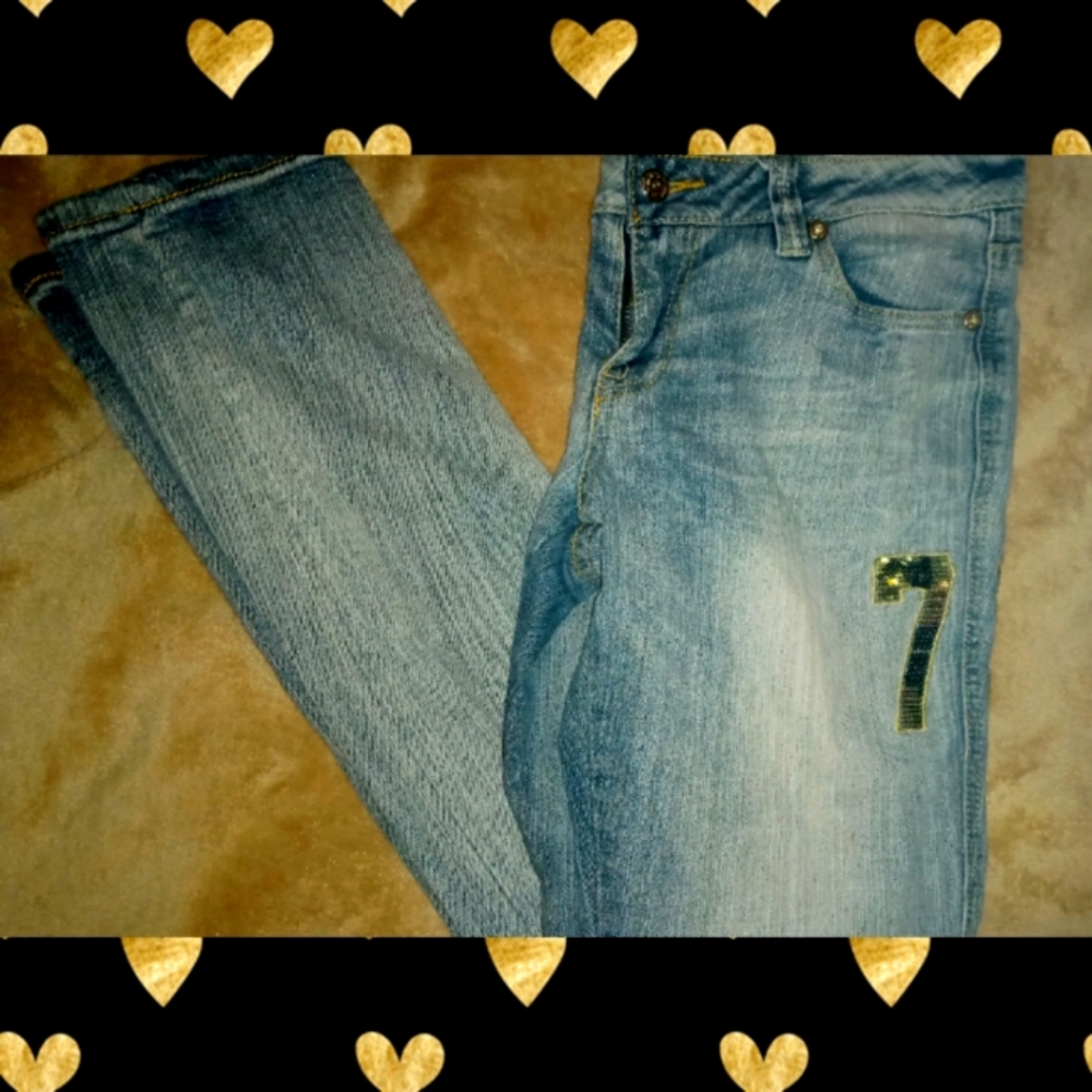Camouflage Sequin Skinny Jeans